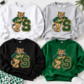 Smithton Cougars Mascot with Letter - Sweatshirt