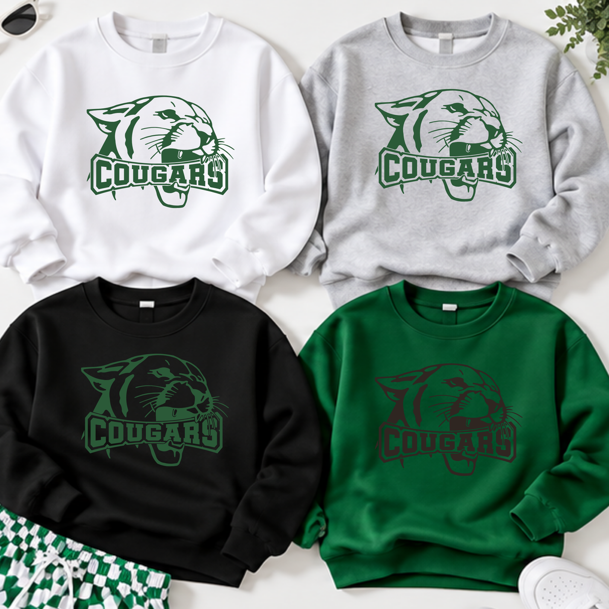Smithton Cougars Logo - Sweatshirt